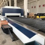 Cortadora de láser de fibra cnc de 2kw, corte por láser e máquina de gravado con mesa de intercambio