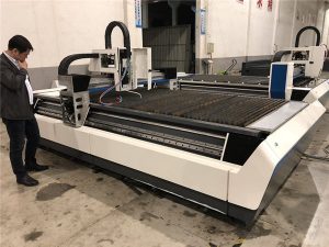 máquina de corte con láser de fibra mecánica cnc con transmisión de parafusos