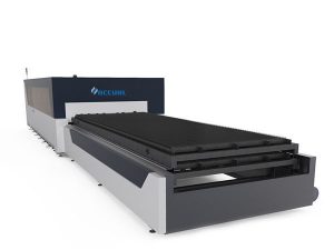 máquina de corte láser industrial de doble impulsión 380v para estrutura de placa metálica