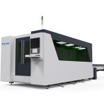 máquina de corte de láser de cnc dobre mesa, máquina de corte de placas láser automática