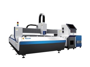 máquina de corte con láser de fibra de láser de tipo aberto, máquina de corte por láser cnc