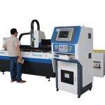 máquina de corte con láser de fibra de precisión de aceiro inoxidable