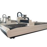 equipos de corte de tubo láser de dobre uso, máquina de corte profesional con láser cnc