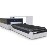 Máquina de corte con láser de fibra de cnc con tubo de aceiro de carbono de 4 mm
