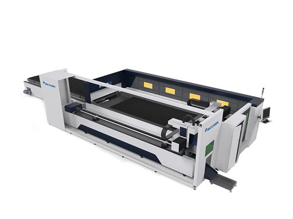 máquina de corte de lámina cnc industrial máquina de corte láser en funcionamento estable de baixo mantemento
